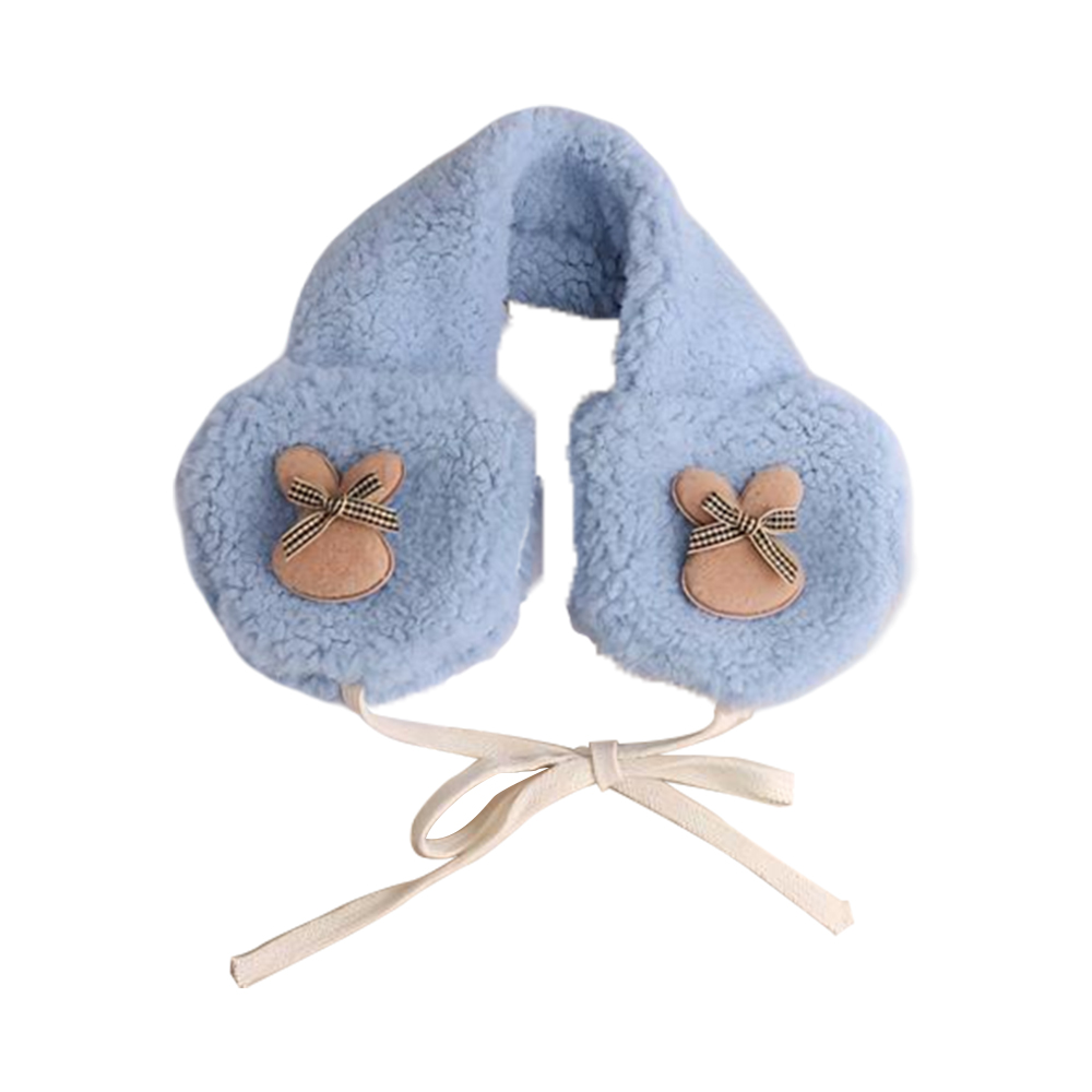 Polyester infantes bellus lepus connexis earmuffs vellus calidum mollis auris operimentum calentium auris