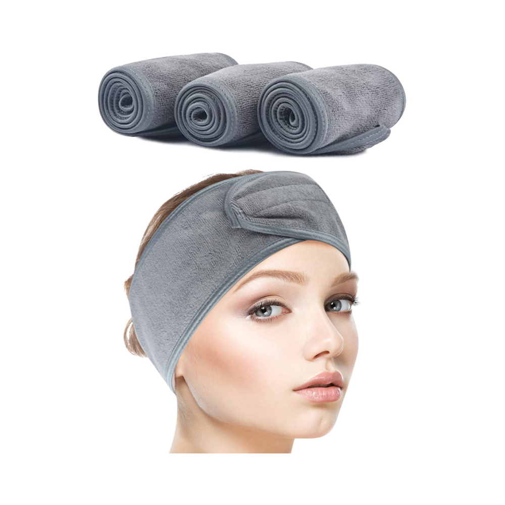 Sudo spa faciei caput fascia caput linteum linteum involvo non-lapsum stretchable washable rutrum vitta pro facie lava